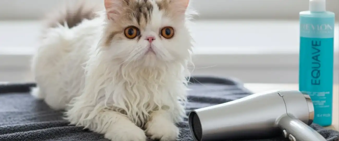 Imagen del artículo El Secado Técnico del Persa y Exótico